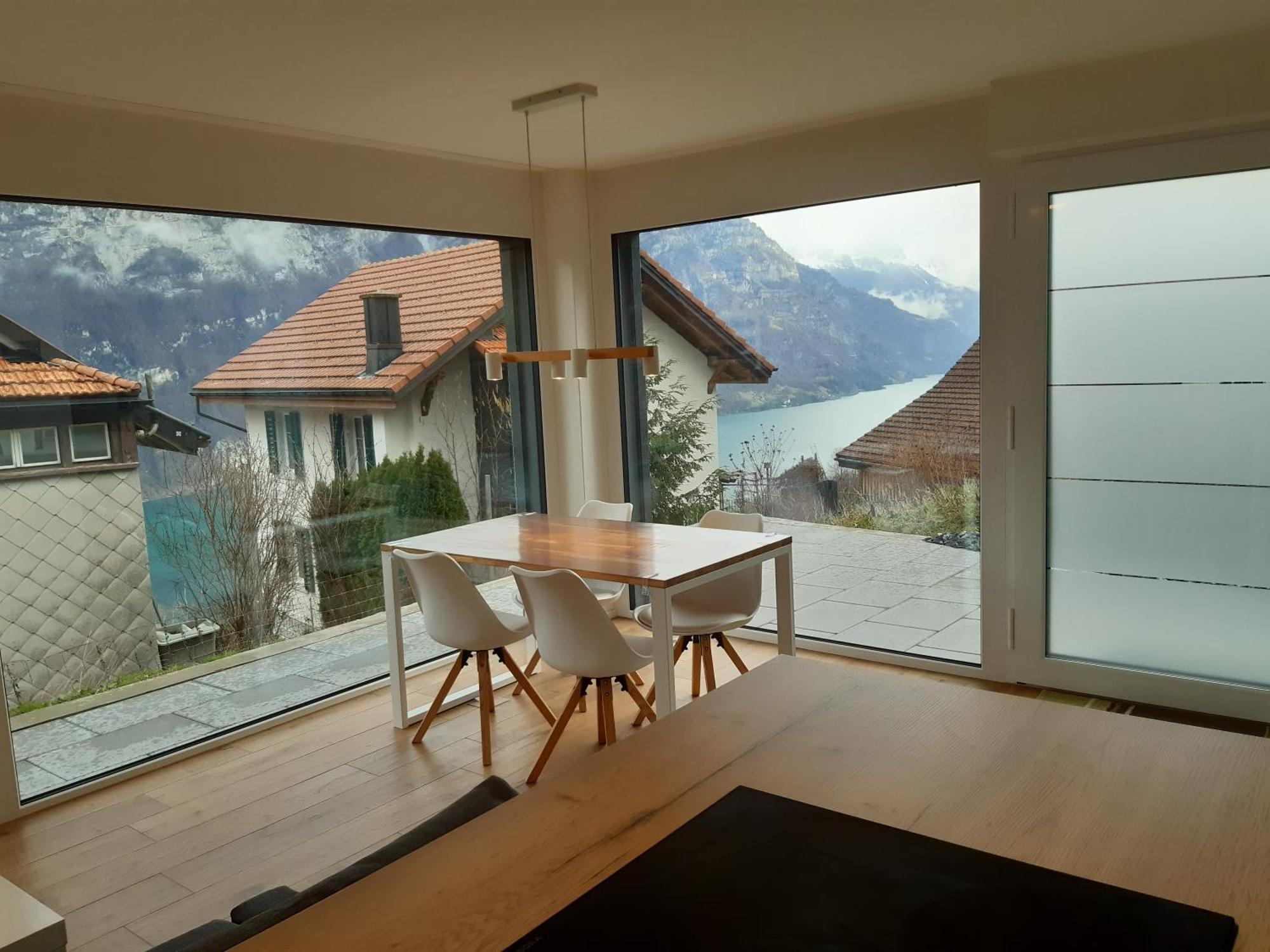 Apartment Panorama Am Walensee In Neubau-Villa Obstalden Exterior photo