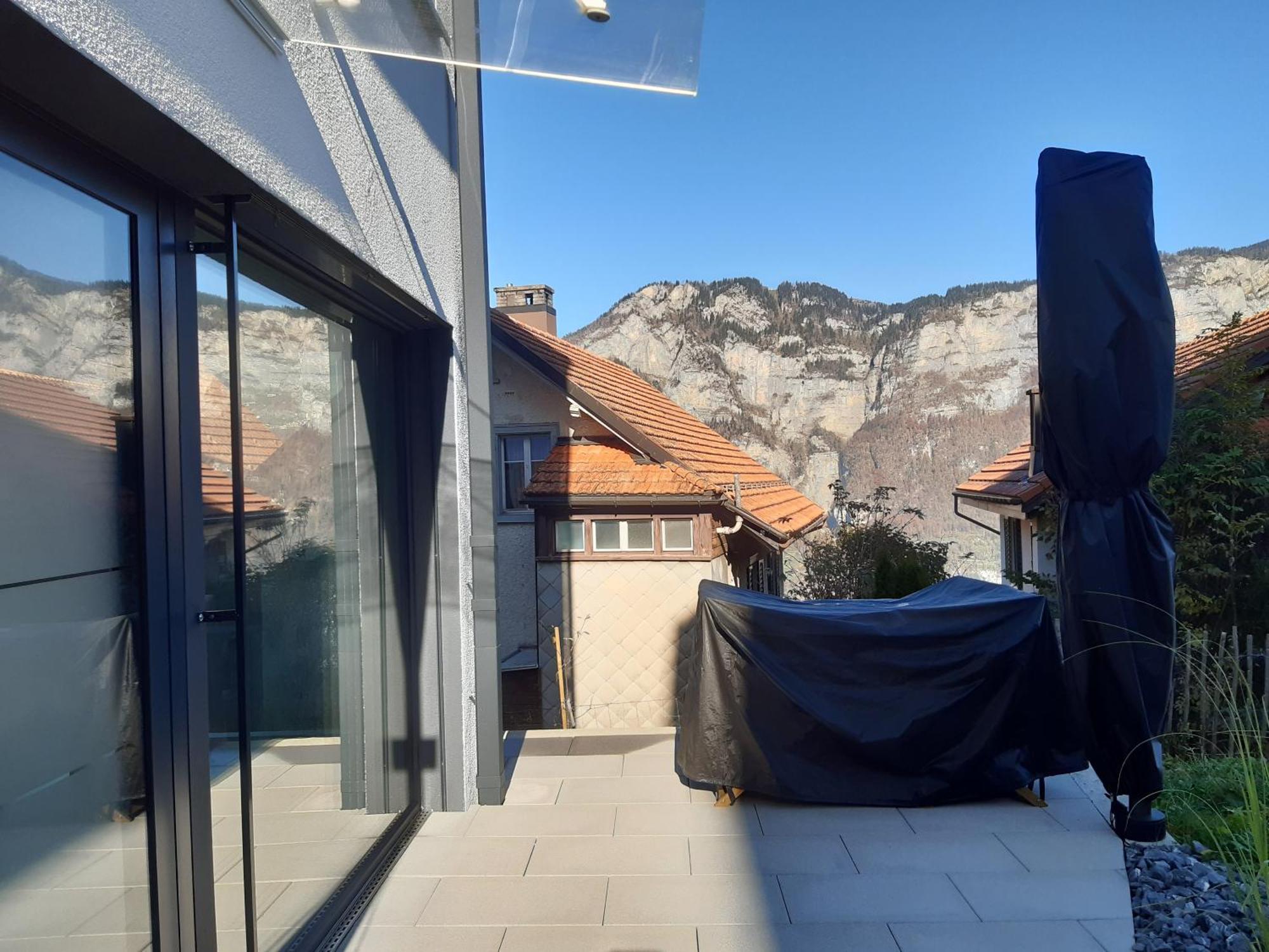 Apartment Panorama Am Walensee In Neubau-Villa Obstalden Exterior photo